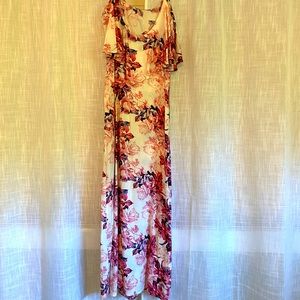Floral maxi dress